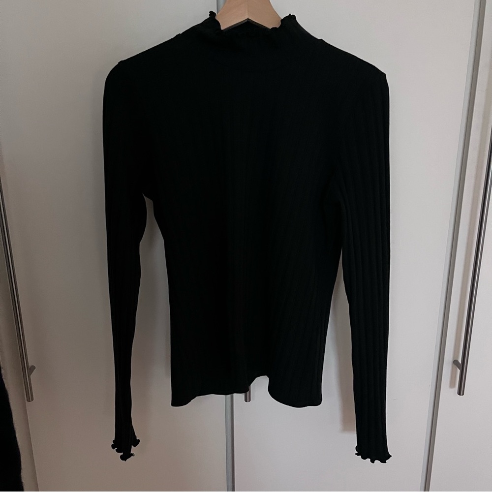 J Crew Pointelle Knit Turtleneck